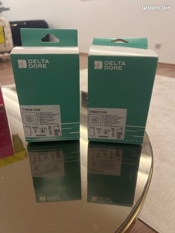 Thermostat d'ambiance radio Delta Dore Tybox 5100 Bricolage