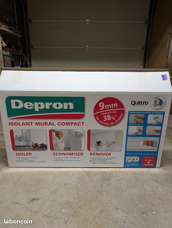 Depron isolant 9mm quelyd (image 1)
