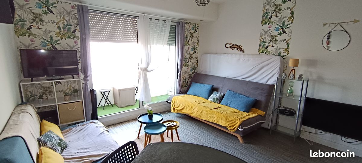 Appartement 1 pièce 23 m² · à Saint-Hilaire-de-Riez · 23 m² · 470 €