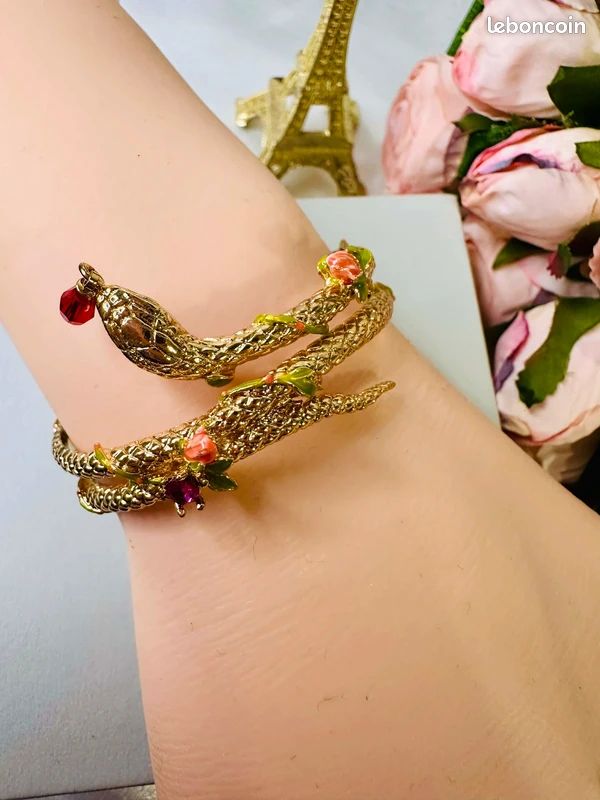 Bracelet vintage en or jaune - 9469258137929 - 58 Facettes