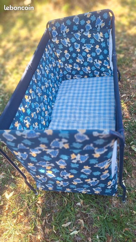 Lit Bébé pliante avec matelas (image 2)