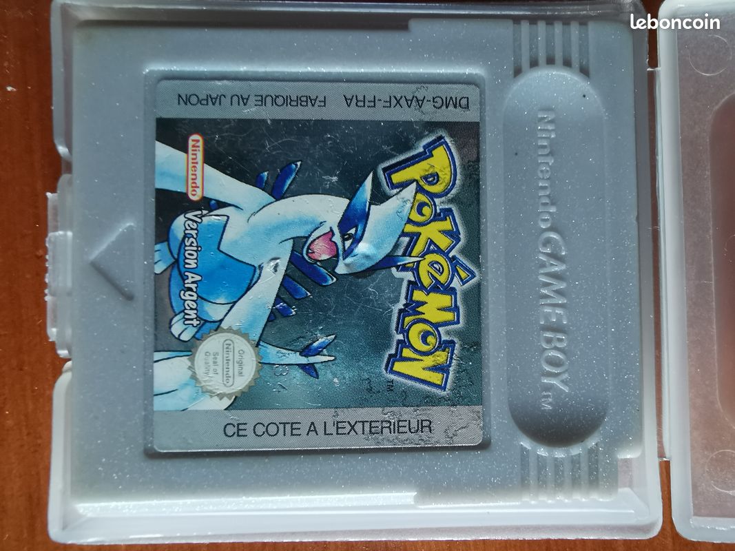 Pokémon Argent Gameboy - Jeux vidéo