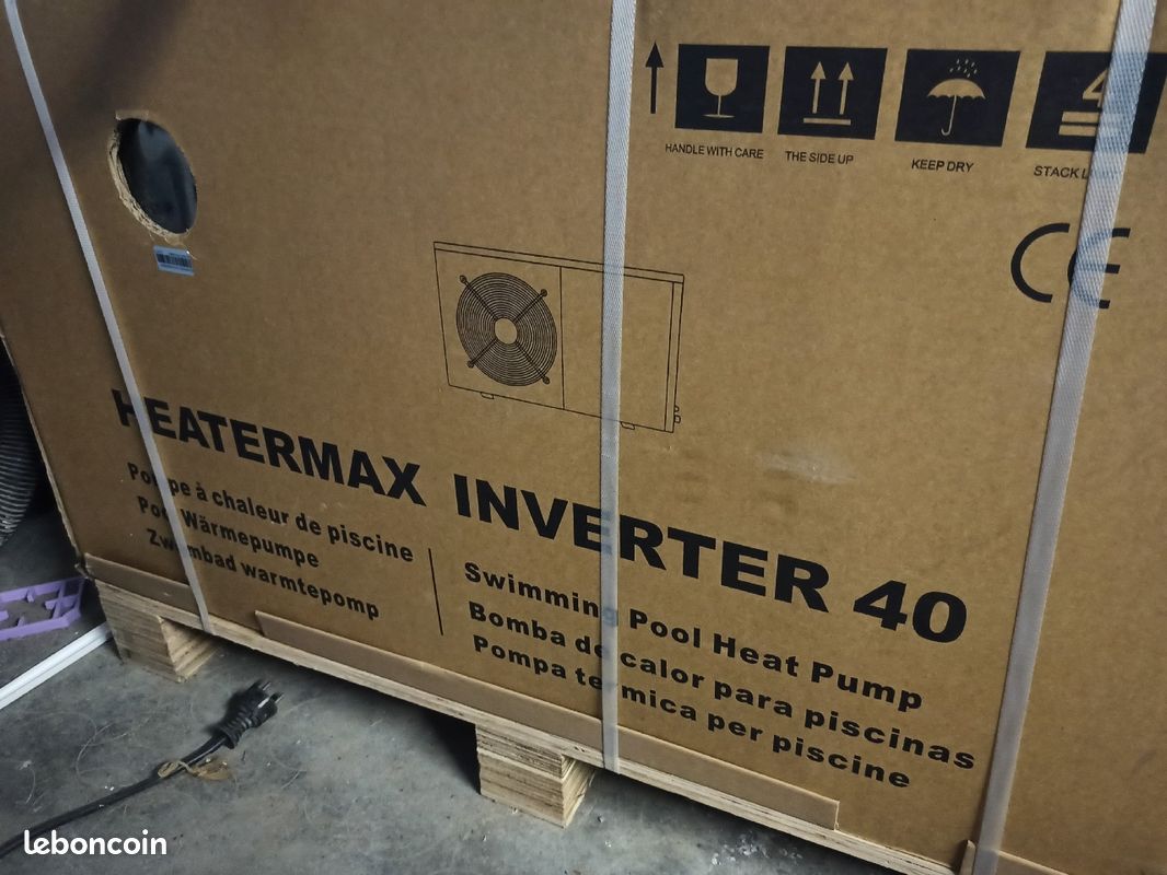 Pompe à chaleur piscine 8Kw + kit bypass (image 5)
