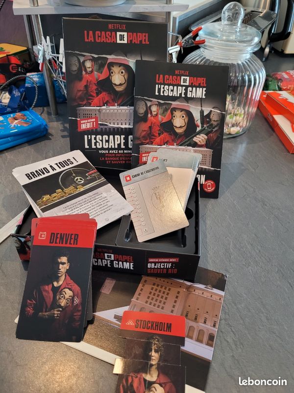 Escape game la casa de papel (image 1)