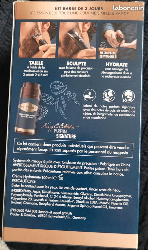 Tondeuse king c gilette (image 3)