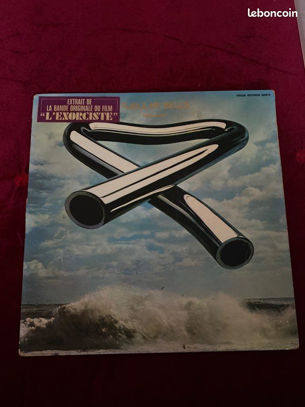 Vinyle Tubular Belze groupe mythique 1er de Mike Oldfield bande originale du film l’exorciste (image 1)