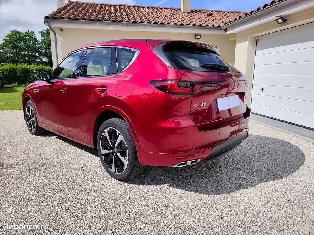 MAZDA CX-60 TAKUMI PHEV 327ch AWD BVA | Toit ouvrant • Cuir Nappa Blanc • Caméra 360° • 2ème main (image 7)