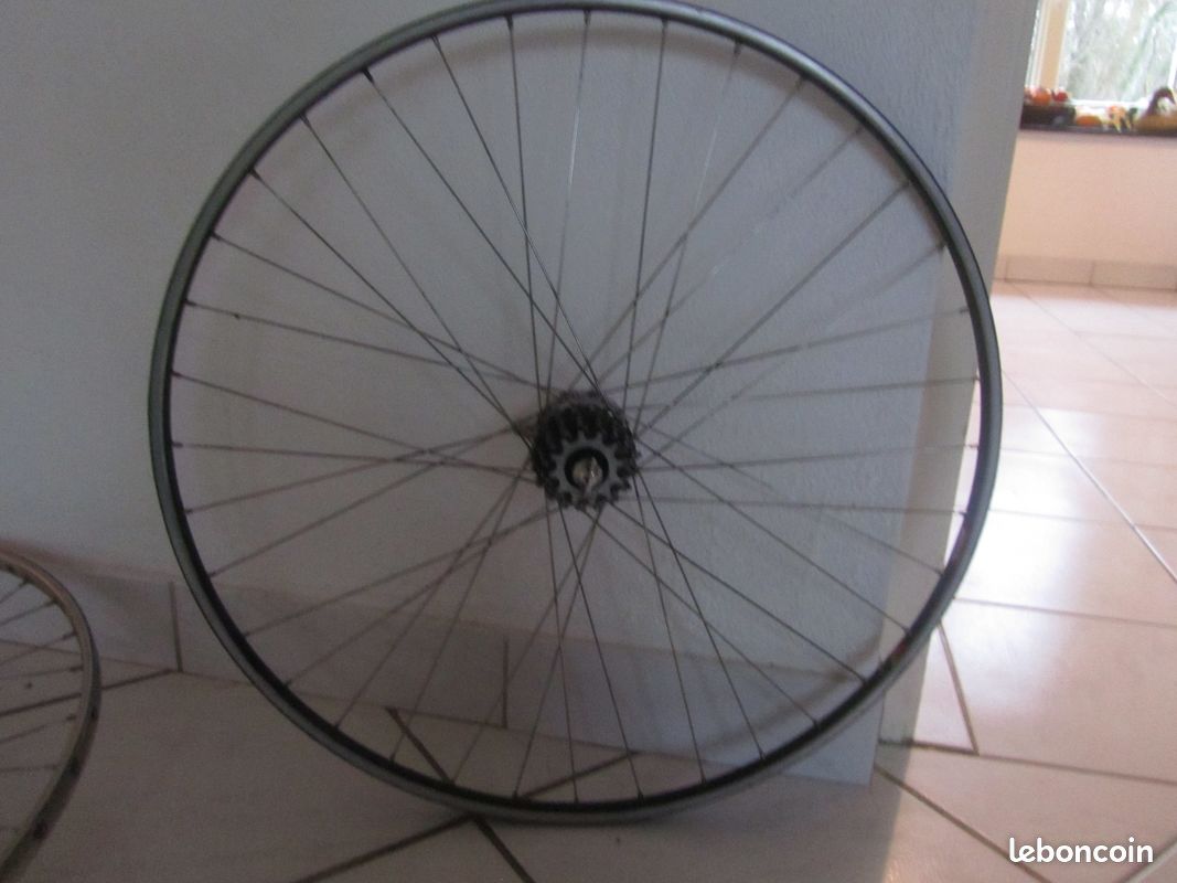 Paire de roues boyaux vintage (image 1)