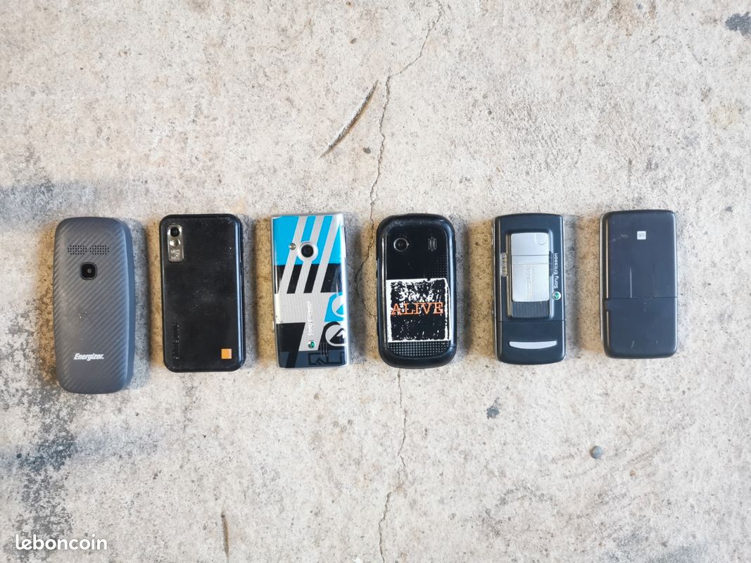 Lot de 6 téléphones vintage (image 2)