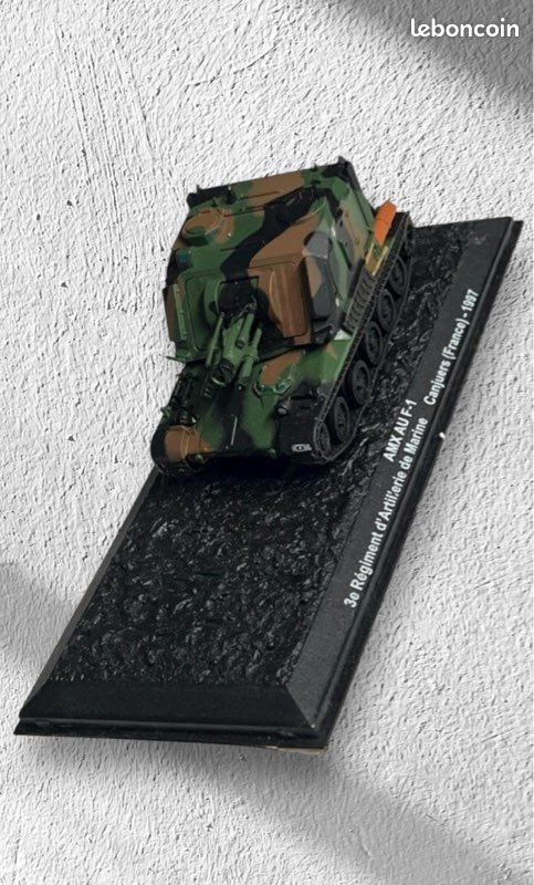 • Miniature Militaire de Collection - AMX AU F1 - 3e RAMa (image 1)