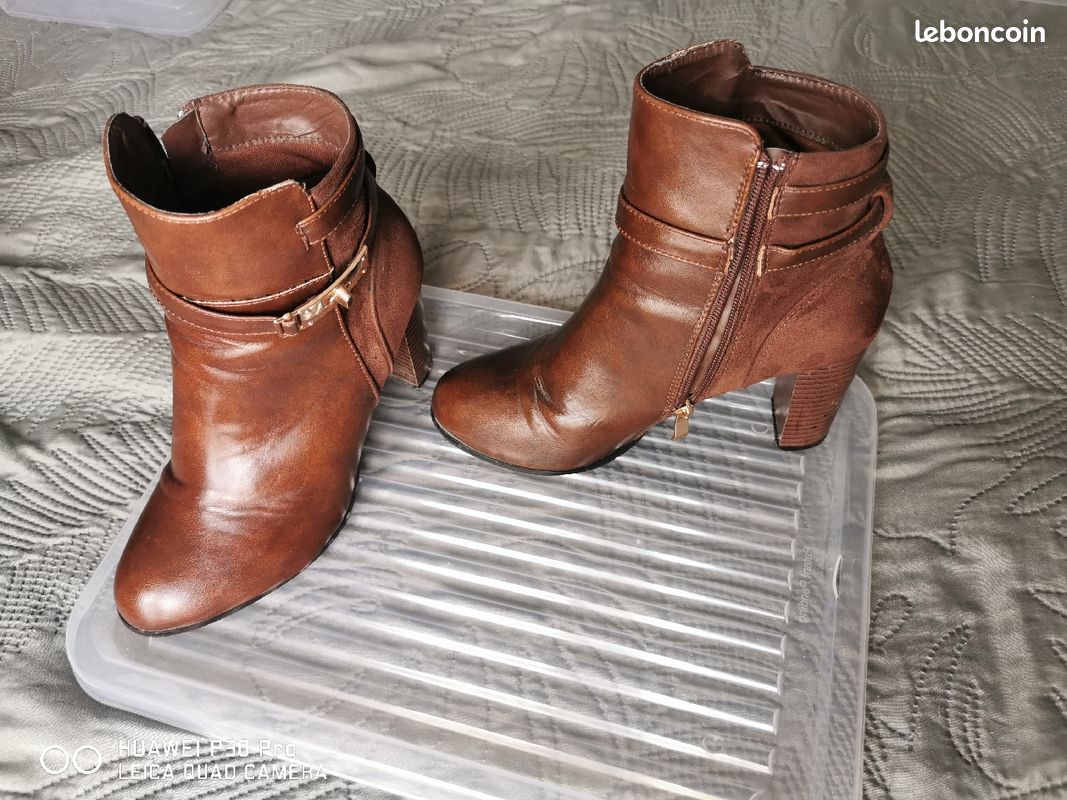 Bottines marron à vendre (image 3)