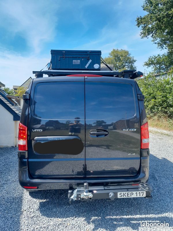 Barres De Toit Longitudinales Mercedes Vito W638 1996-2003 L1 Aluminium Gris