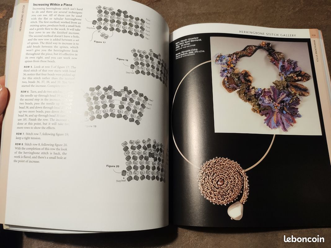 L'Art du tissage des perles : "The Art & Elegance of beadweaving" (image 5)