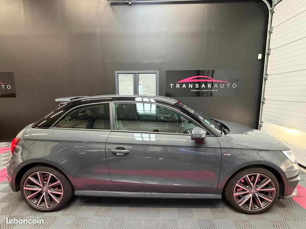 AUDI A1 A1 1.8 TFSI 192 S tronic S line + SIÈGES AV CHAUFFANTS + DRIVE SELECT + RADAR AR + FULL LED (image 2)