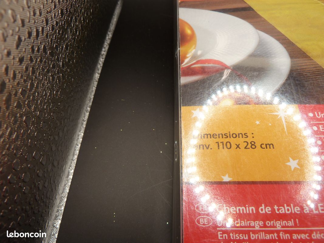 Chemin de table lumineux - 110*28 cm (image 6)