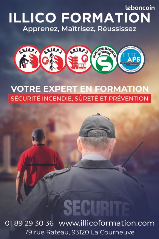 SSIAP1 (Sauveteur Secouriste du Travail et Agent de Sécurité Incendie) (H/F/X) (image 1)