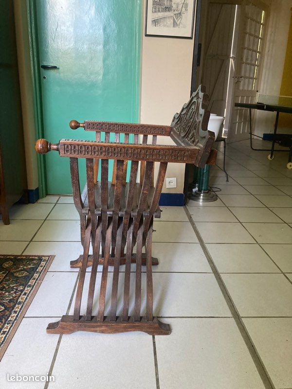 Fauteuil Dagobert fin XIXe (image 8)