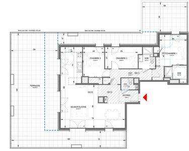 Appartement 617 000 € - 98 m²