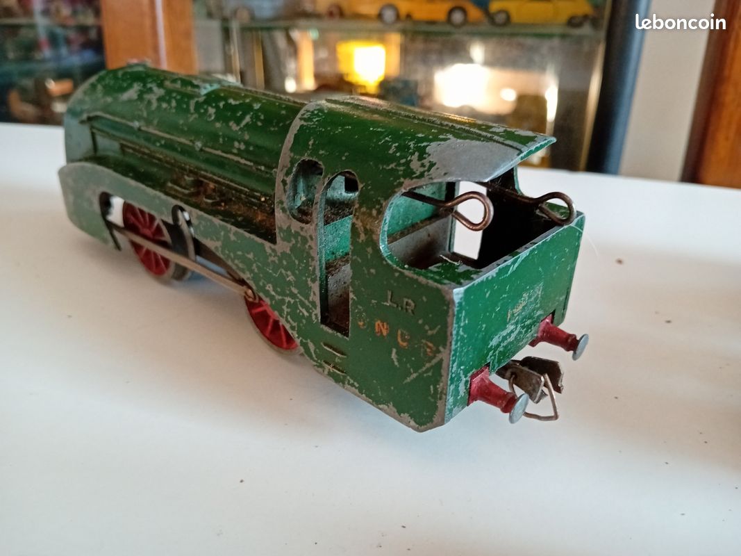 Jouet Train Ancien En Plastique - Années 30-40 - Neuf En Boîte - Collection