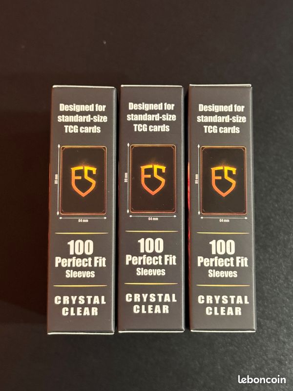 Elite Shield Perfect Fit Sleeves (x100) - Ajustement Précis 64x89mm