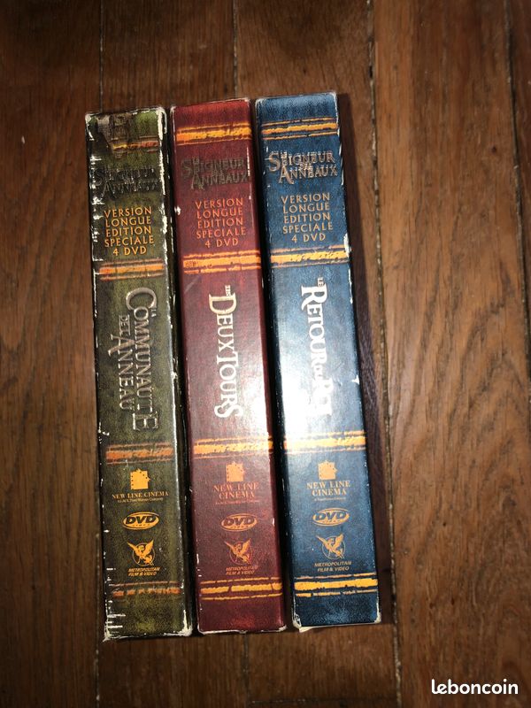 DVD : Le seigneur des anneaux - Trilogie - 3 coffrets de 4 dvd - Edition spéciale longue durée (image 2)