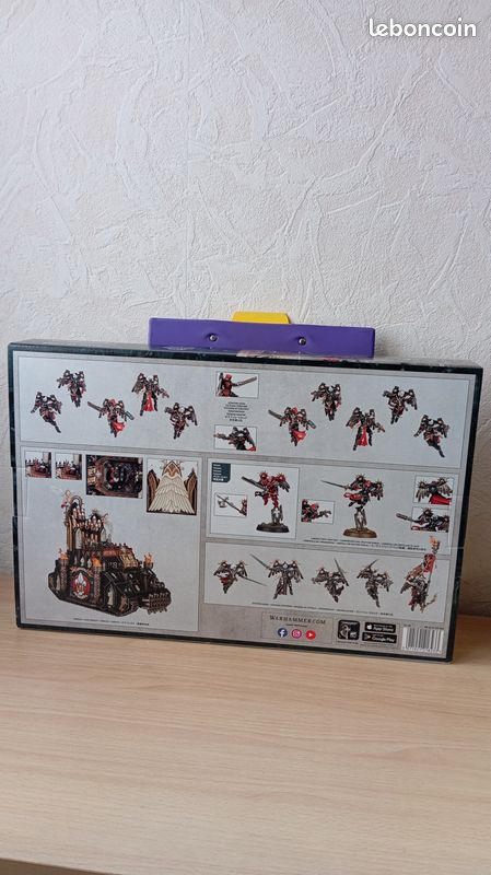Warhammer 40k, boîtes VIDES battleforce (image 2)