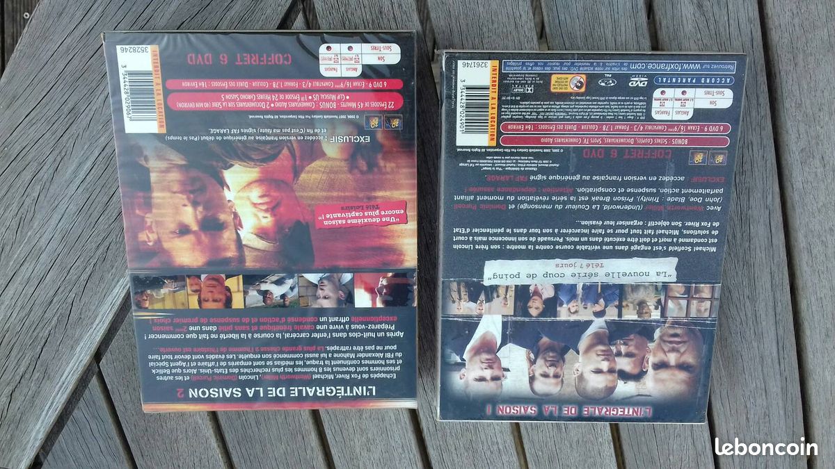 2 coffrets NEUFS PRISON BREAK (image 2)
