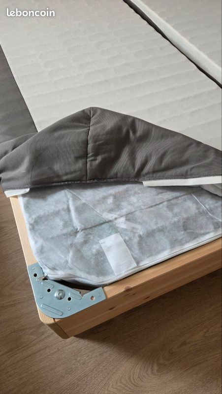 Lit sommier et matelas 160 (image 6)