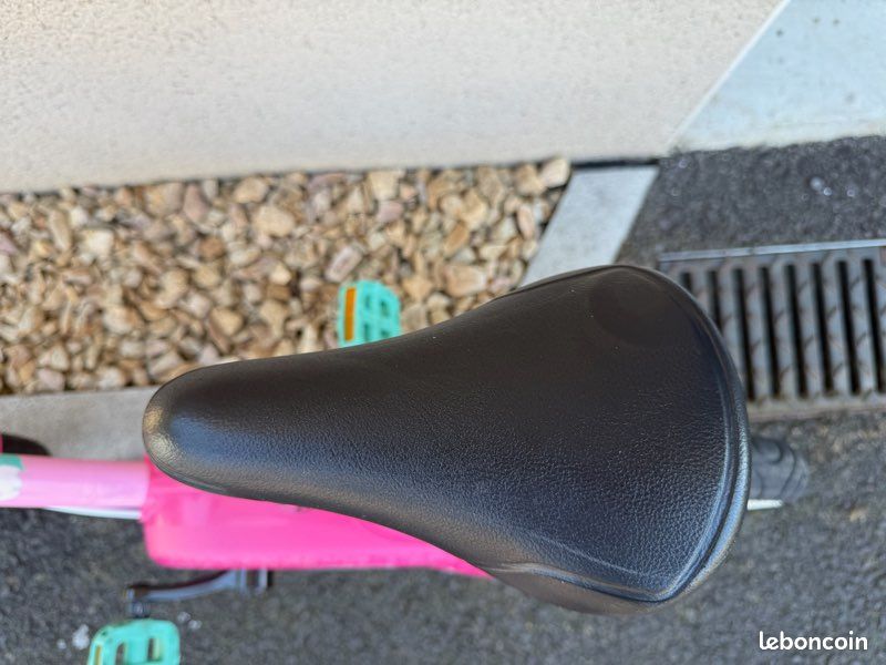 Vélo enfant fille décathlon 14p avec accessoires (image 8)