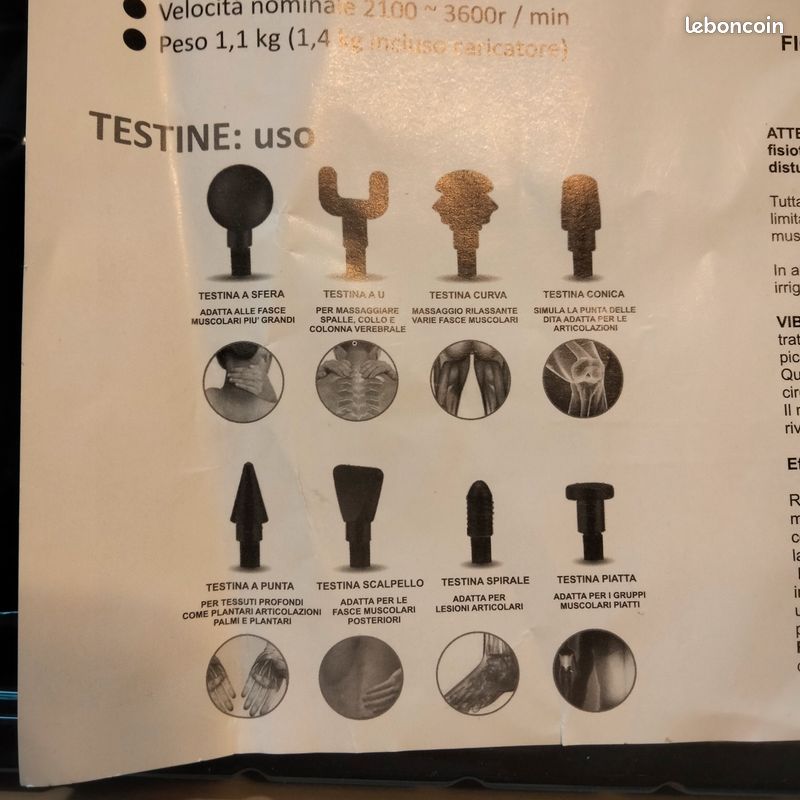 Pistolet de massage (image 3)