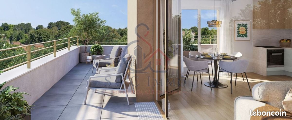 Appartement 3 pièces 59 m² · au Blanc-Mesnil · 59 m² · 271 146 €