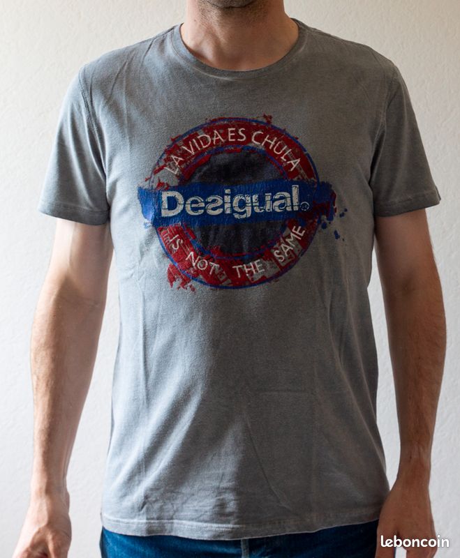 T shirt desigual homme Vêtements