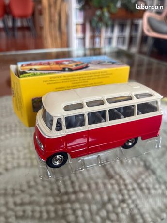 Dinky Toys 541 - Mercedes Car 1963 - Rouge/crème, Zamac - France, Quasi Neuf