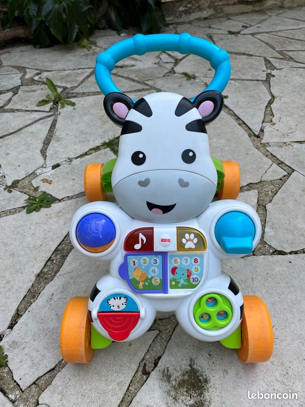 Trotteur zèbre Fisher Price (image 1)
