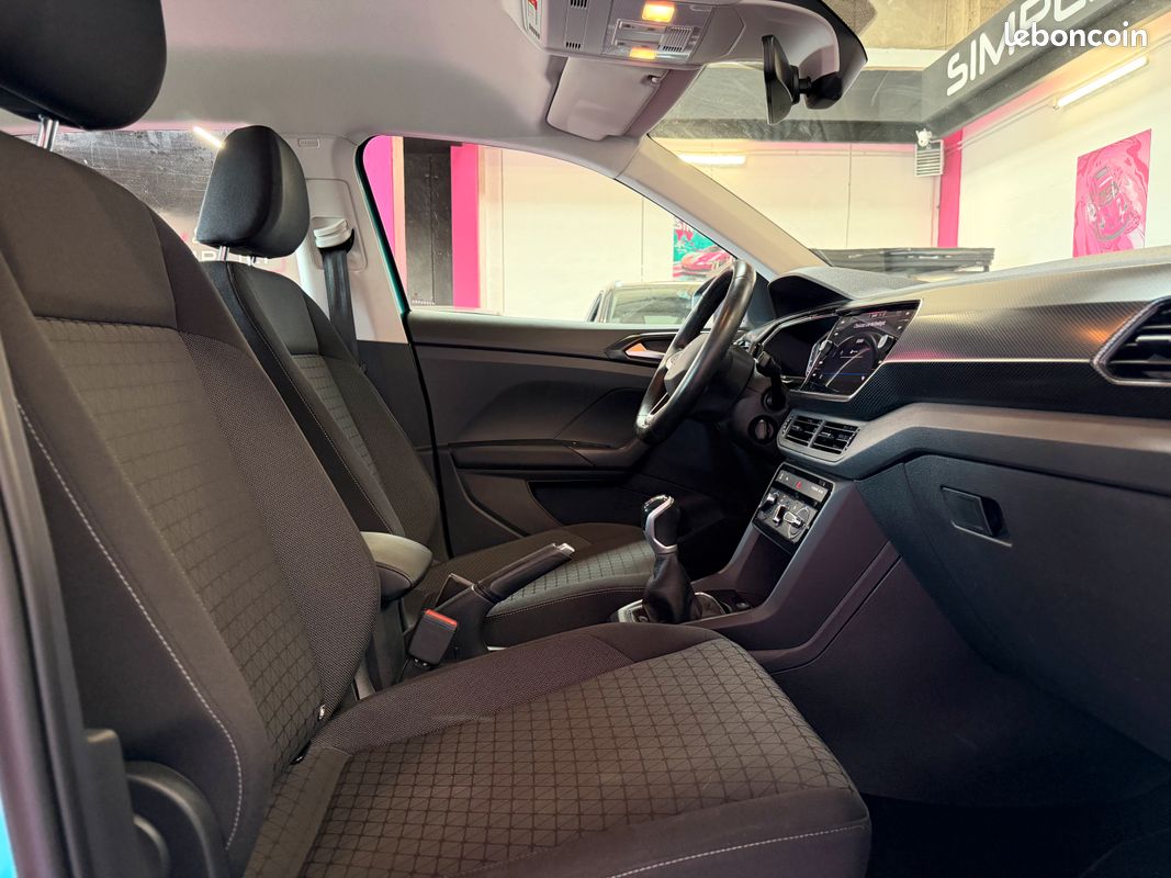 VOLKSWAGEN T-CROSS 1.0 TSI LIFETECH carplay régulateur de vitesse Garantie 12 mois (image 12)