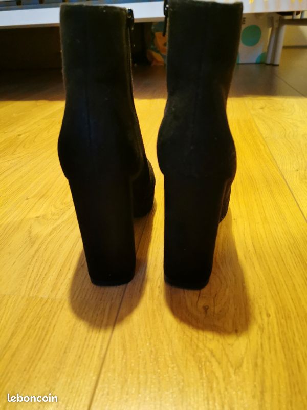 Bottines en daim ou nubuck (image 3)