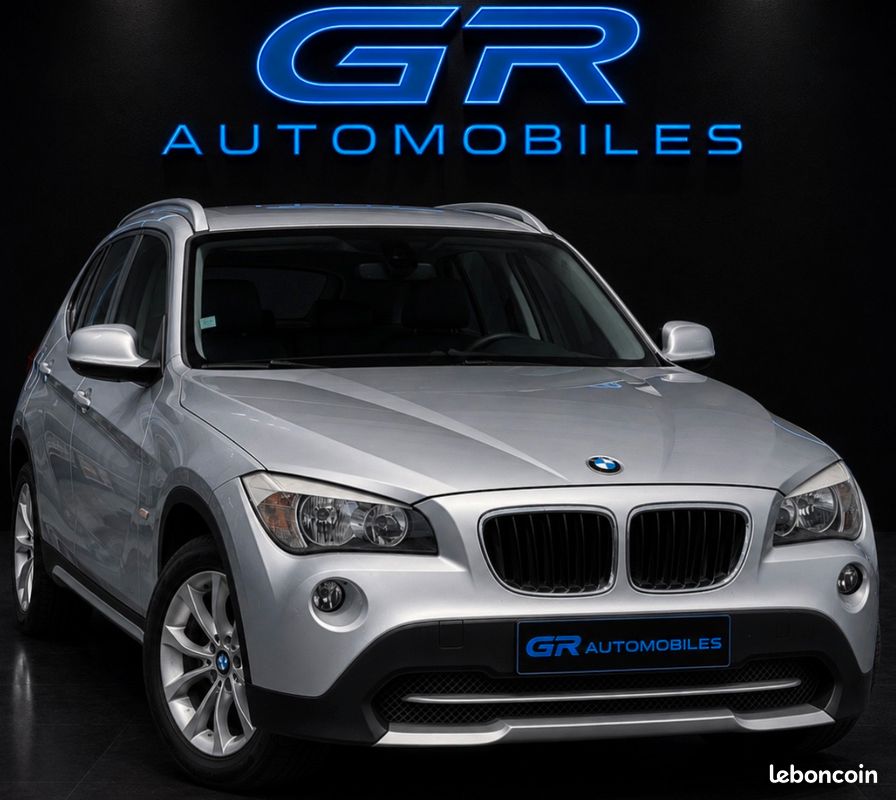 Bmw x1 x 1 E84 18D 18 D 143CH LUXE GRIS SUV XDRIVE GPS / BLUETOOTH CUIR / TOIT OUVRANT PANORAMIQUE (image 2)