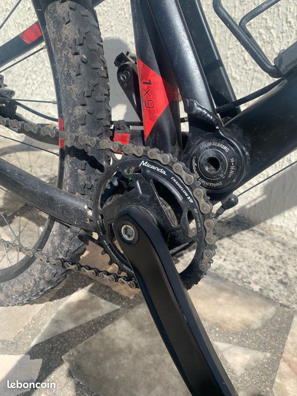 VTT rock rider ST 530 S Noir rouge taille XL Vélos