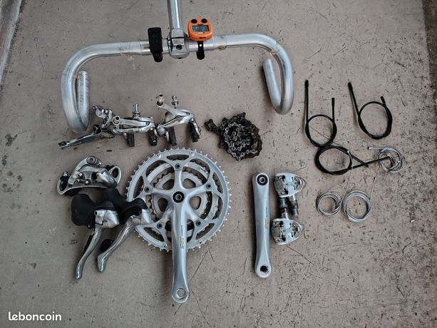 Dérailleur Avant Shimano 105 FD-1050N - Vintage NOS - Argent - Neuf En Boîte