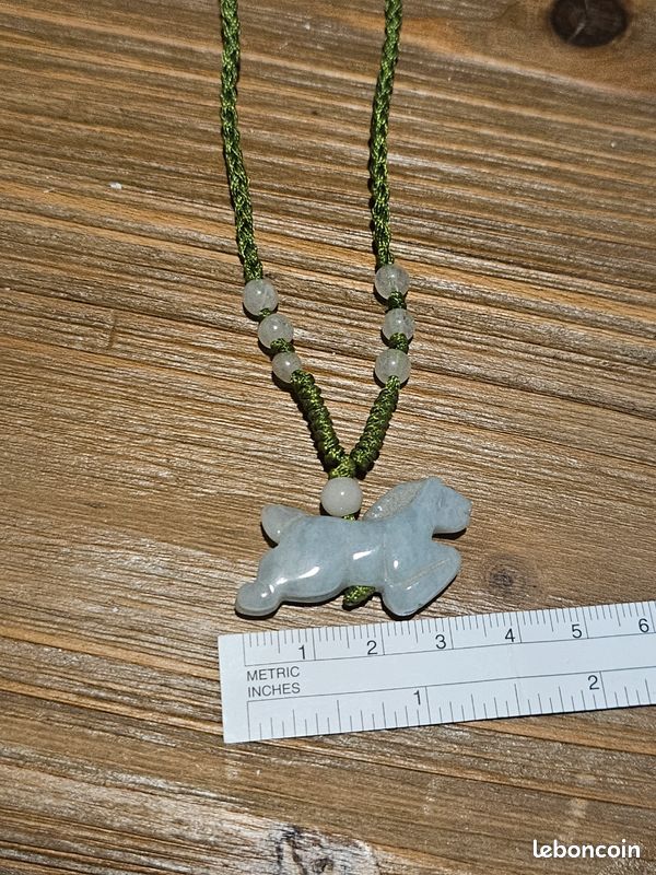 Collier Cheval Vintage – Argenté – Occasion