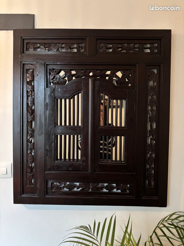 Miroir à volet en bois Maison du Monde (image 1)