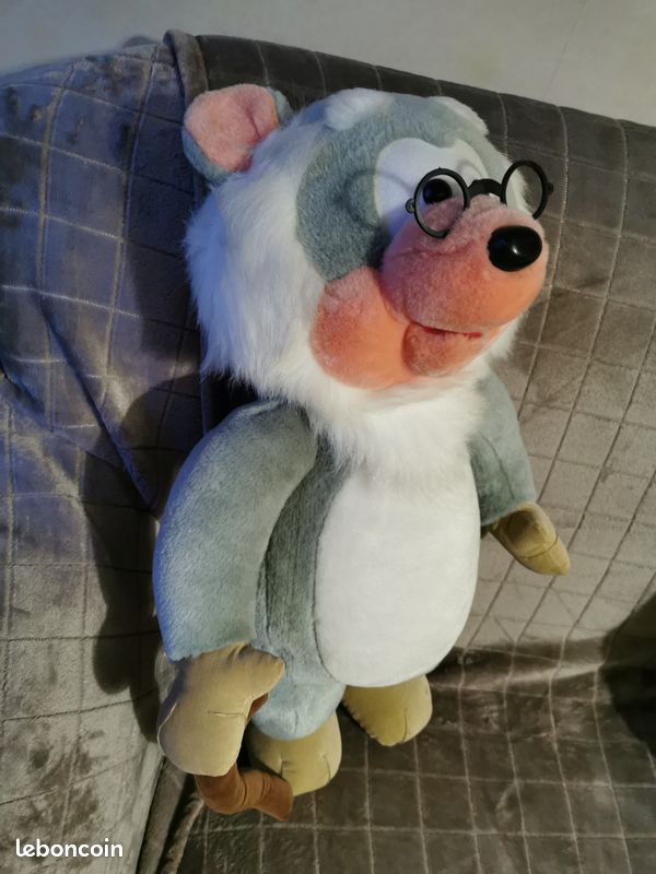 Peluche Souris Grand-père Mesure 62 cm TBE (image 8)
