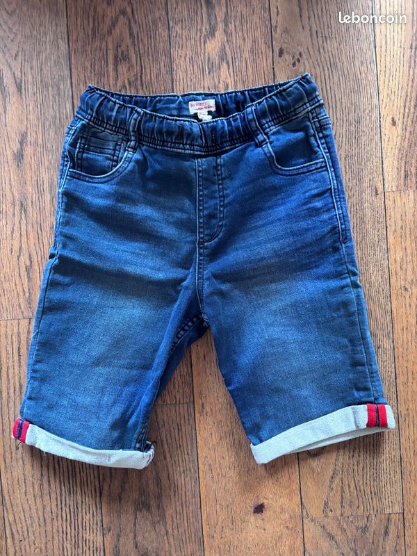 Bermuda en jean DPAM (Du Pareil au Même) – Taille 10 ans (140 cm) (image 1)