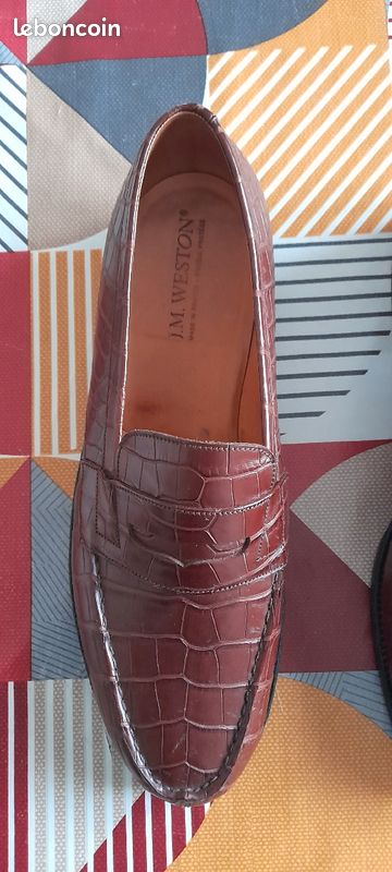 Mocassin croco jm weston (image 4)
