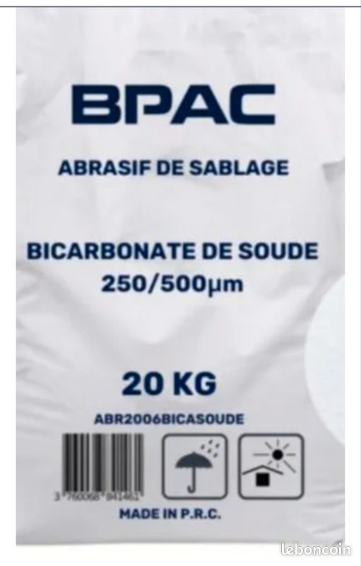 Bicarbonate de soude pour sablage/aérogommage (image 1)