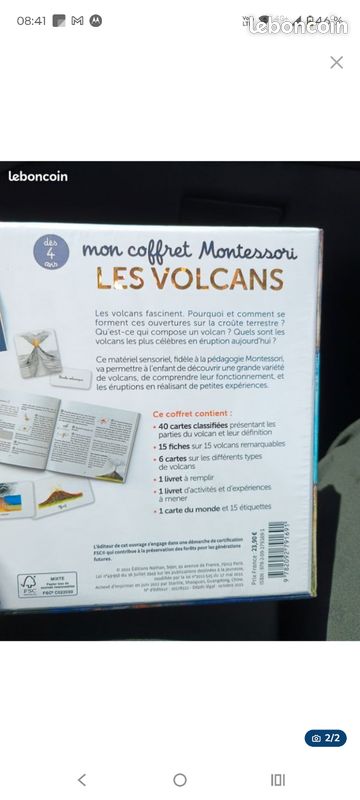 Les volcans mon coffret Montessori (image 2)