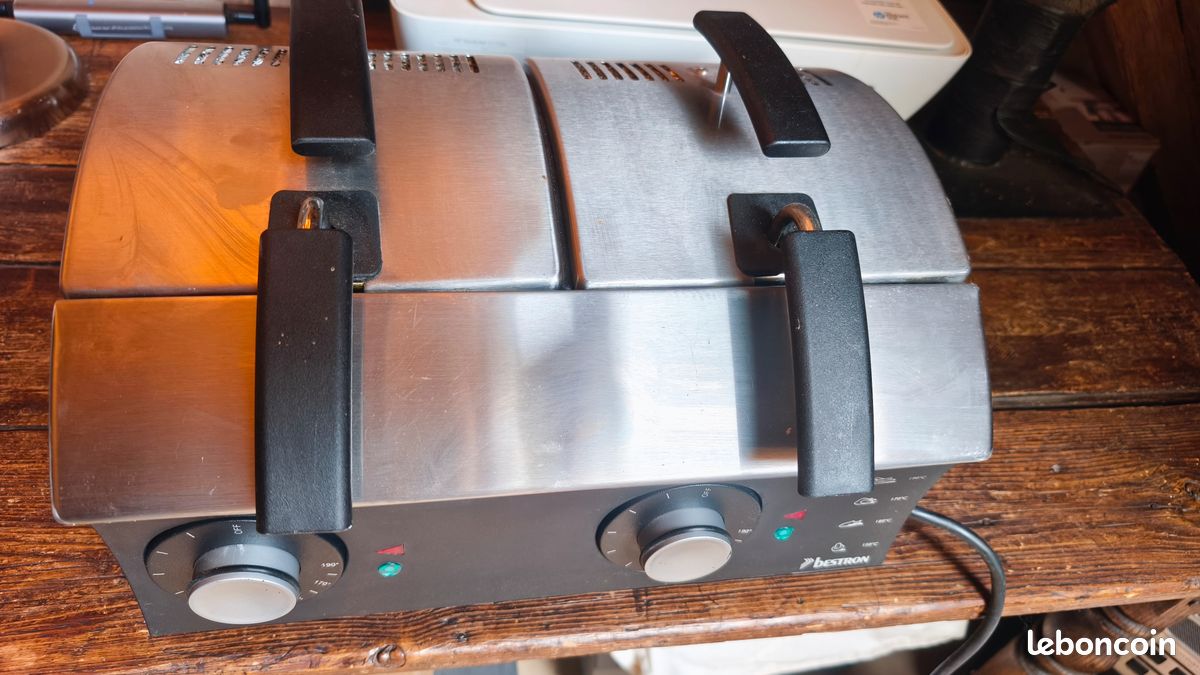 Friteuse entièrement démontable pour nettoyage facile - Électroménager