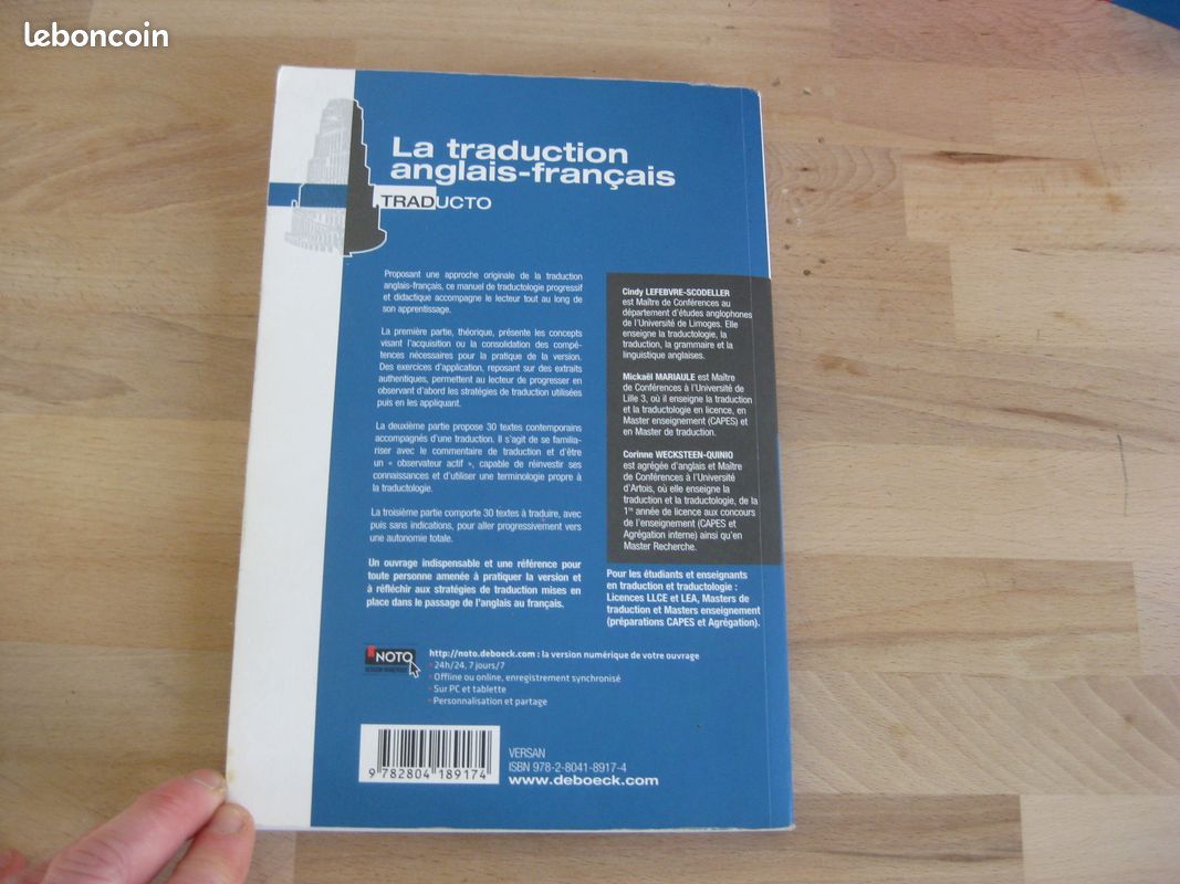 2 livres enseignement - La traduction anglais-français / Vocabulary, Resource books for teachers (image 8)