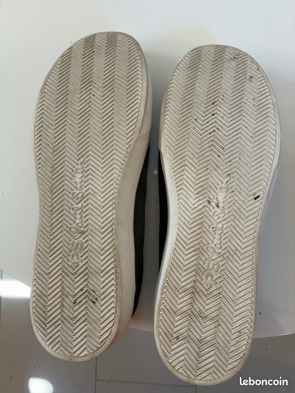 Baskets PS Paul Smith homme en daim kaki – Taille 45 (image 4)
