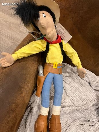 Peluche Lucky Luke 1995 – Nounours Vintage – Occasion